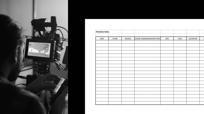 Download the Shooting Schedule Template | Wrapbook